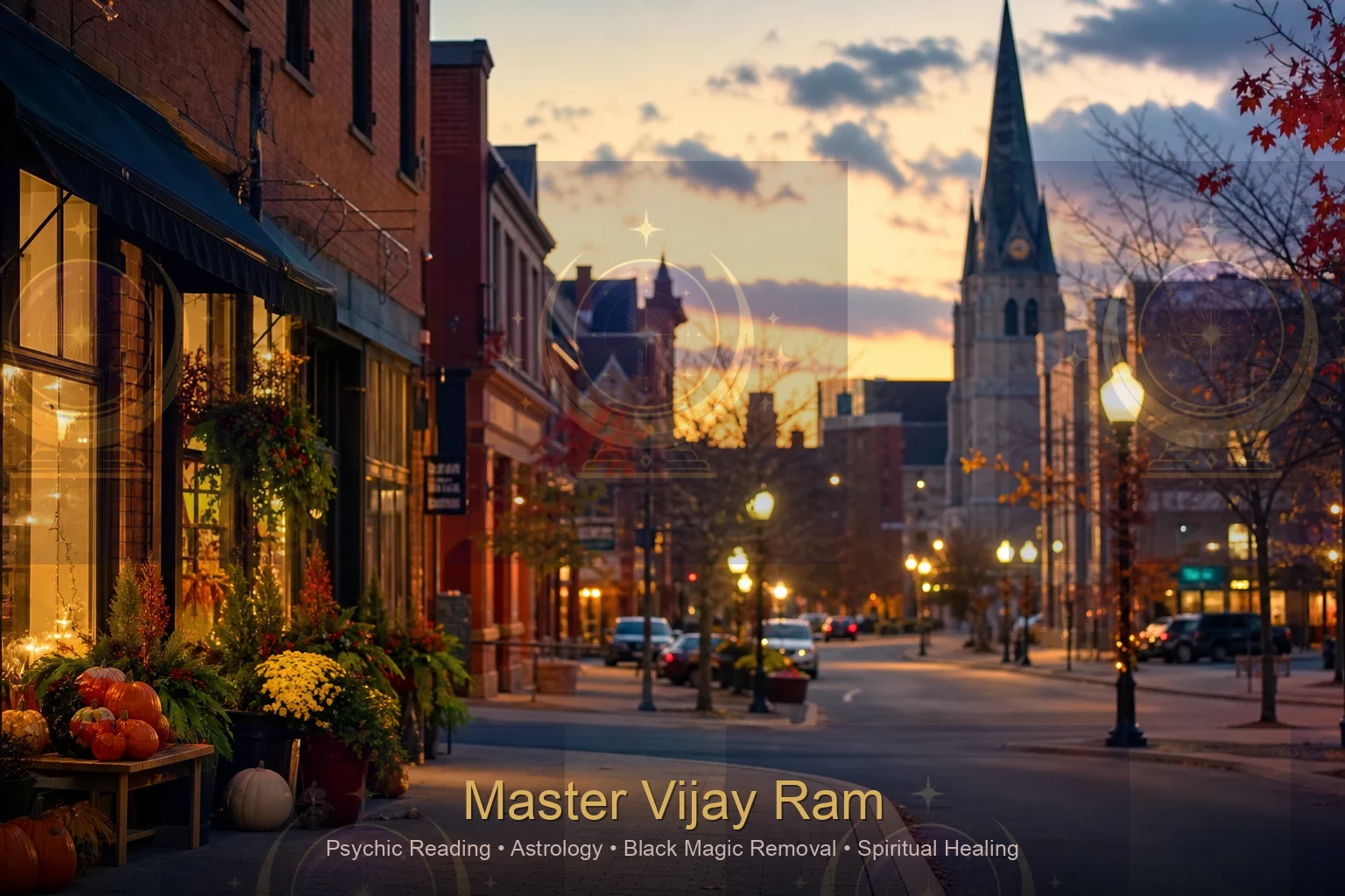 Kitchener-Waterloo community served by Master Vijay Ram for curse removal