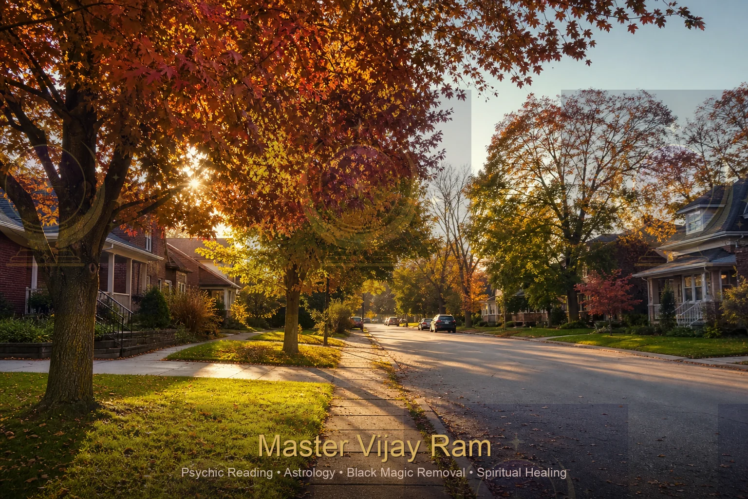 Kitchener Ontario neighbourhood where Master Vijay Ram offers evil eye removal services