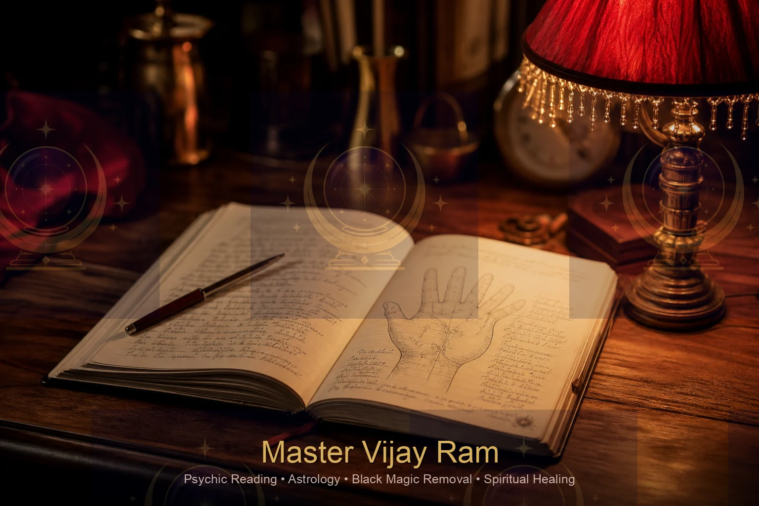 Notes from a palmistry session with Master Vijay Ram