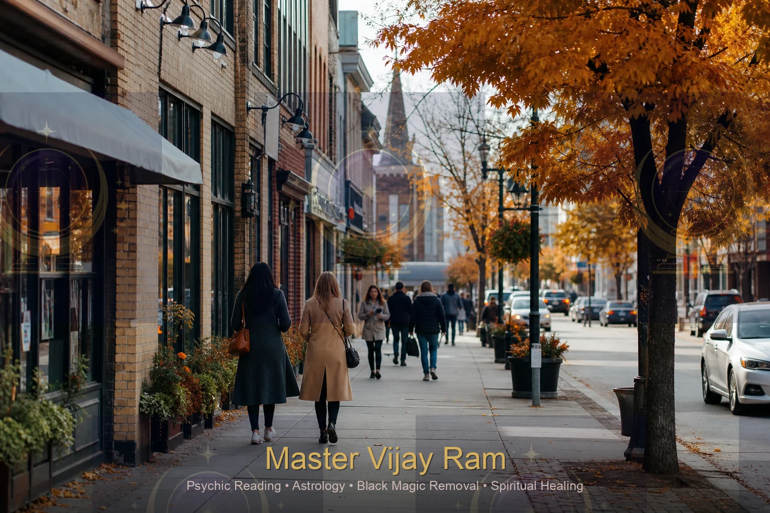 Kitchener Ontario street where Master Vijay Ram offers relationship guidance