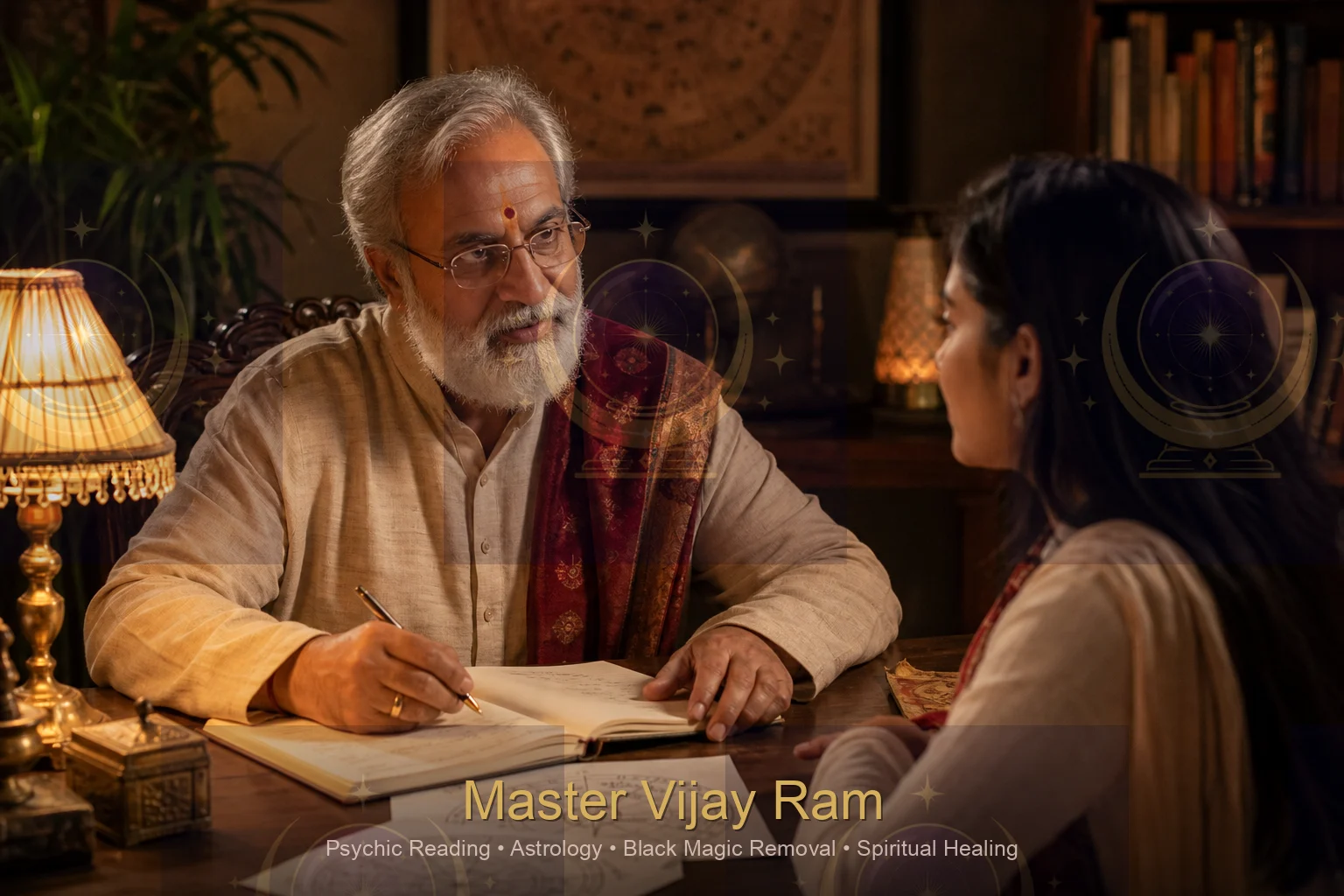 Private consultation session with Master Vijay Ram about reuniting with an ex