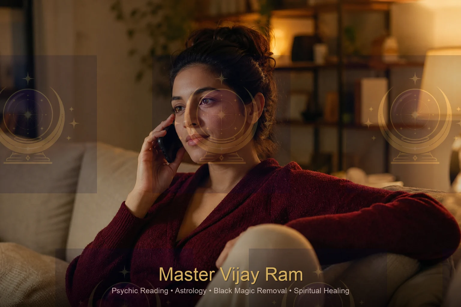 Phone psychic reading session with Master Vijay Ram