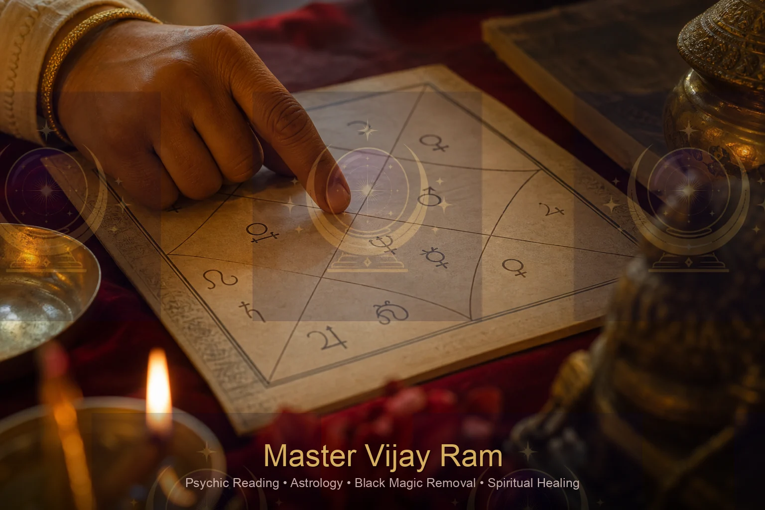 Birth chart detail reviewed by Master Vijay Ram