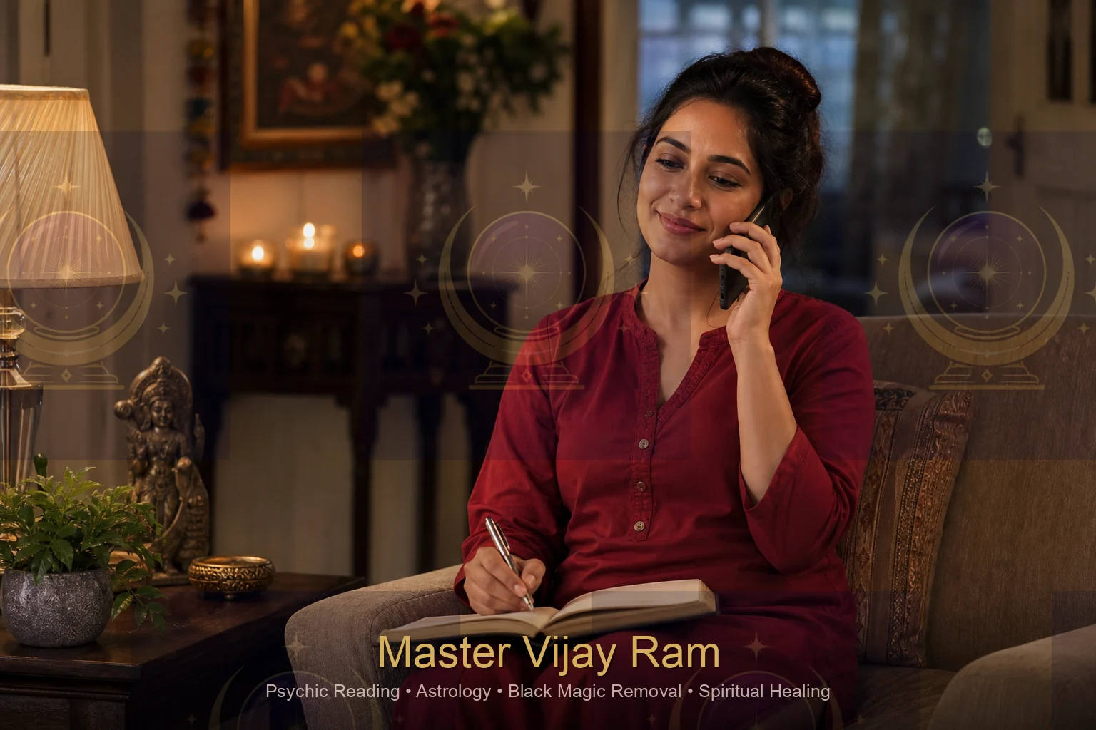 Private phone consultation with Master Vijay Ram about love problems