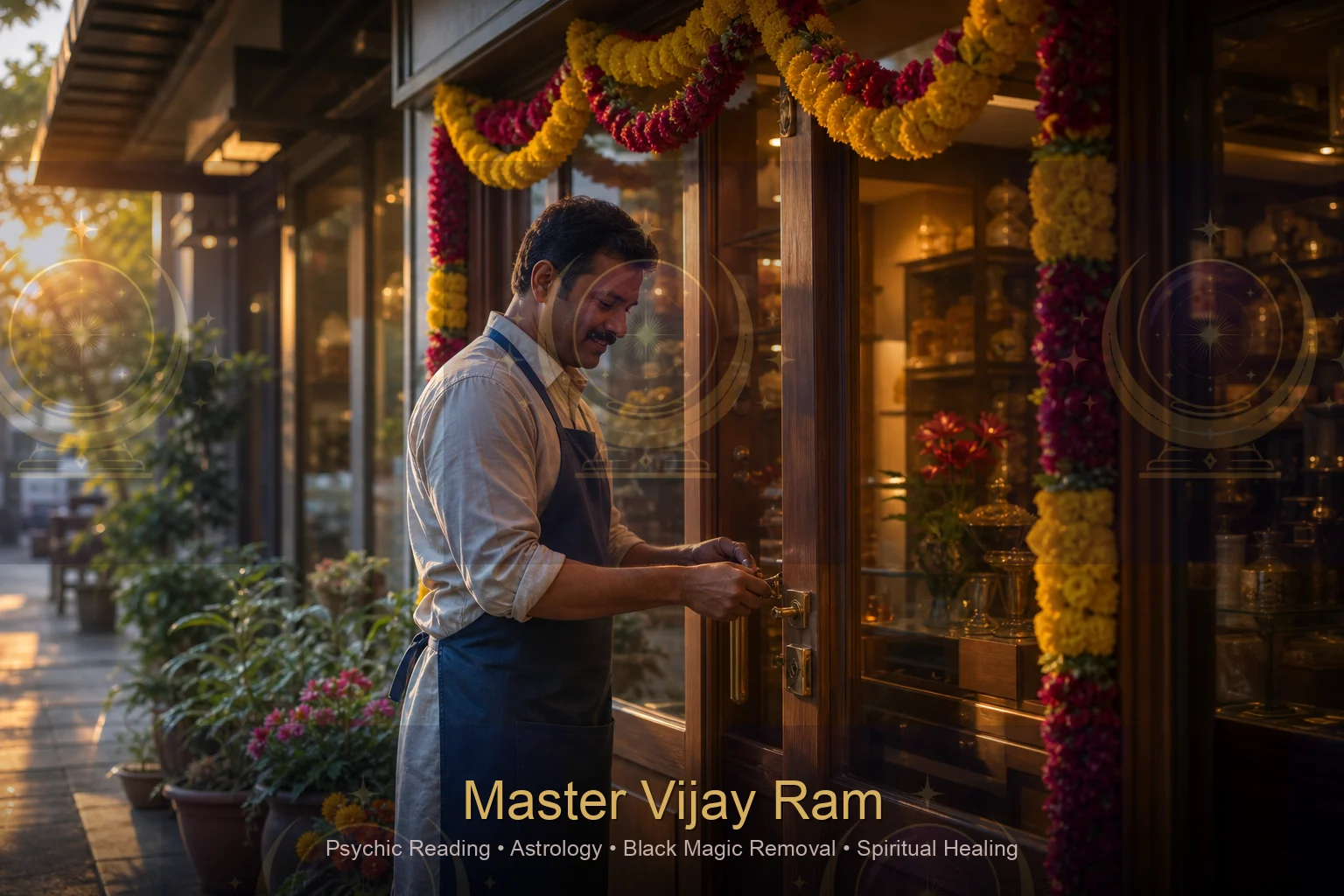 Business owner choosing a launch date with Master Vijay Ram