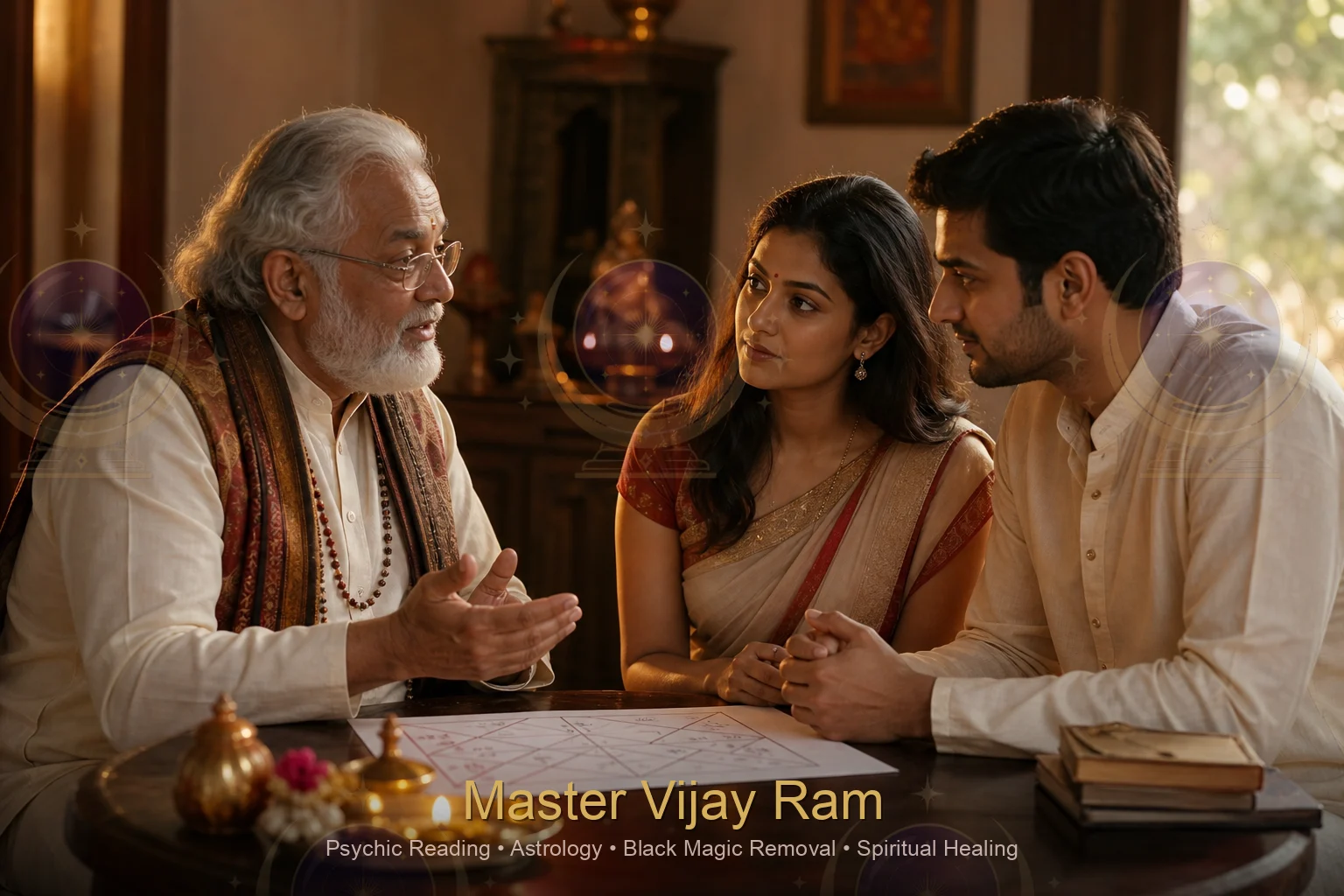 Consultation about negative energy in a new home with Master Vijay Ram