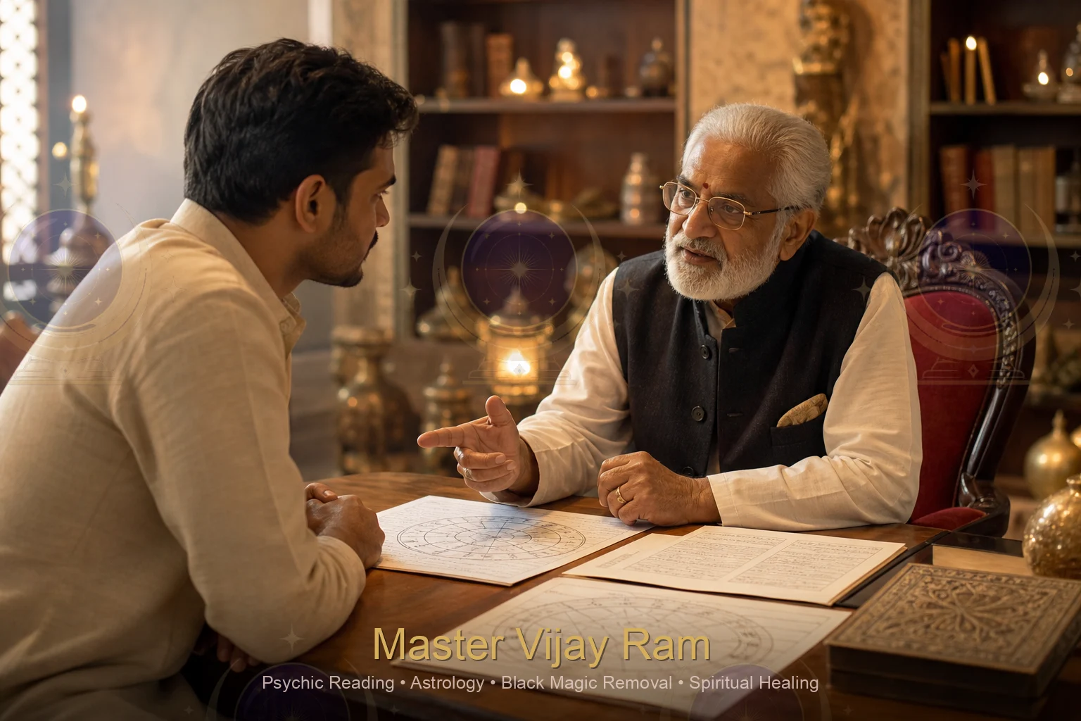 Confidential consultation session with Master Vijay Ram in Kitchener