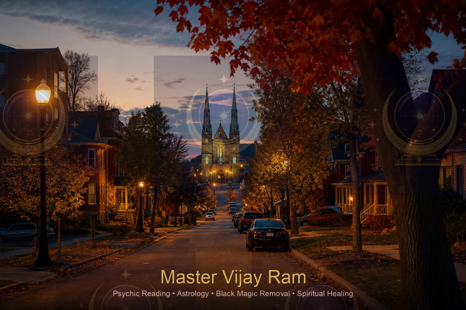 Evening view of Kitchener-Waterloo area served by Master Vijay Ram