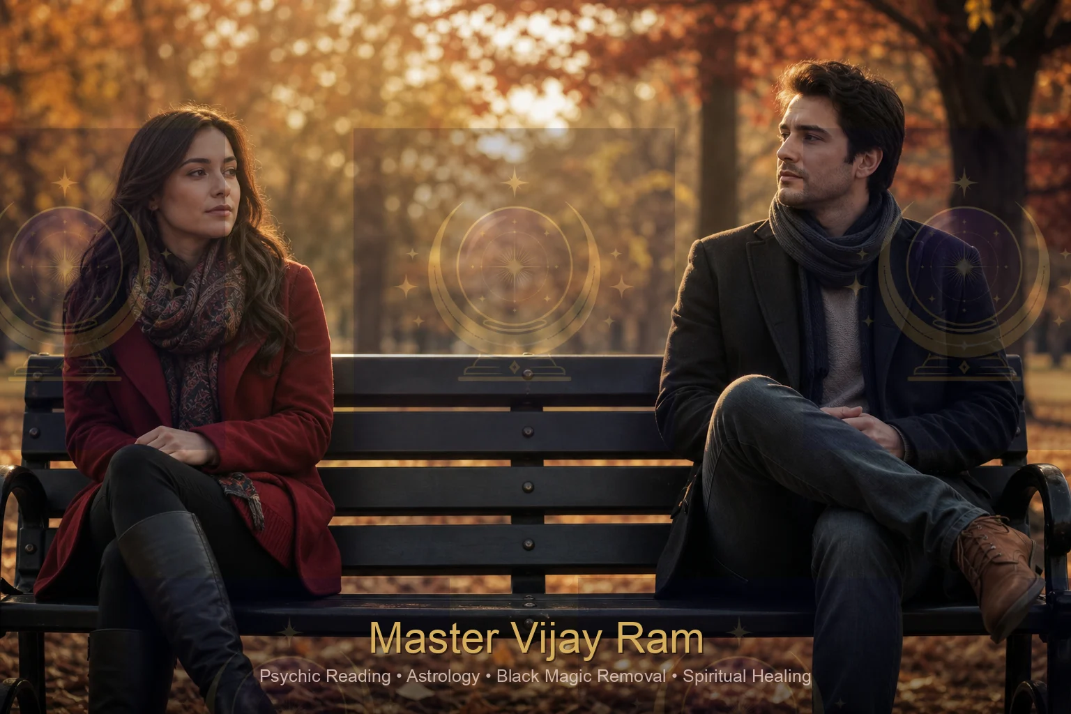 Couple considering reconciliation after breakup, ex back advice from Master Vijay Ram
